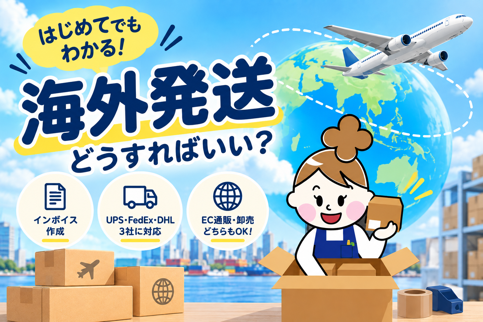海外発送とは？初めてでも安心して進めるためのポイントと、発送代行という選択肢
